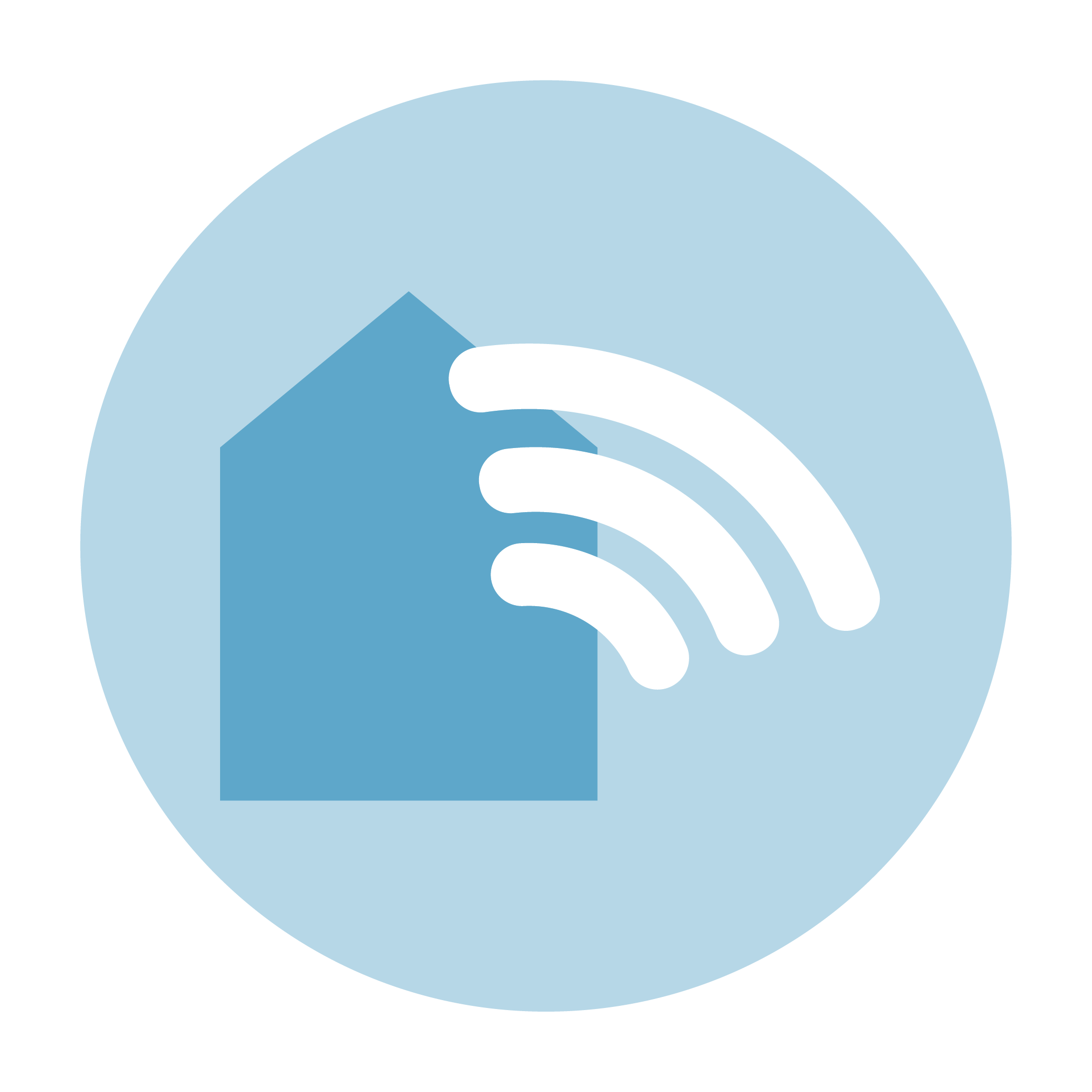 Icons Mobilfunk Objektfunk Rund