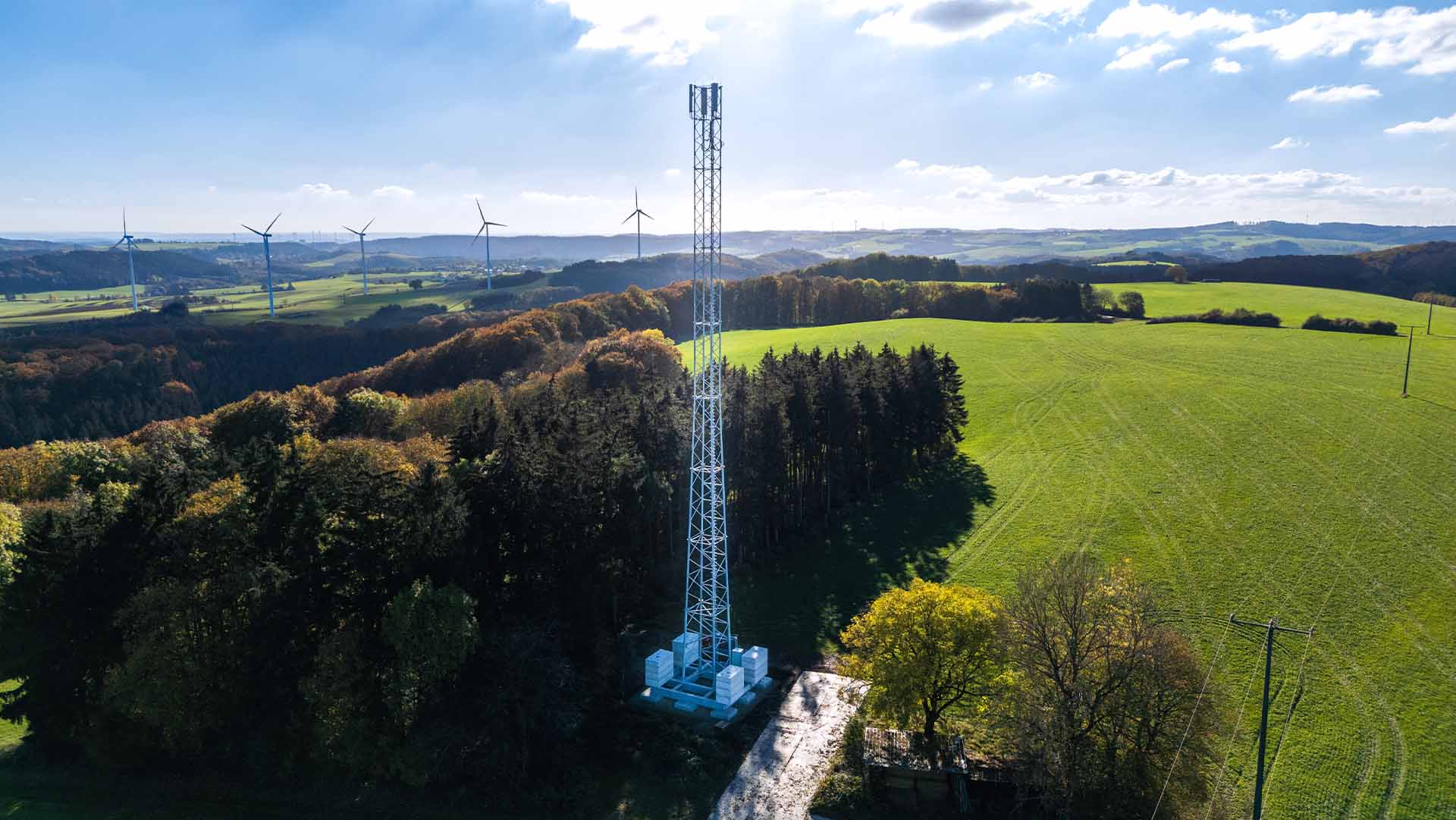 Now new: semipermanent masts